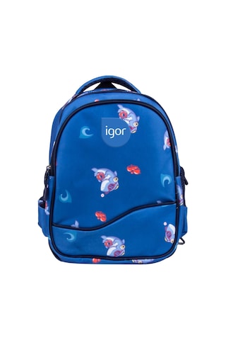 Igor Mavi Çocuk Sırt Çantası Bp10002-shark Karışık/Çok Renkli