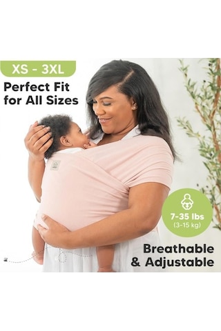 Keababies Bebek Taşıyıcısı, Nefes Alabilir, Ergonomik ve Eller Serbest Sarma Taşıyıcı Portbebe
