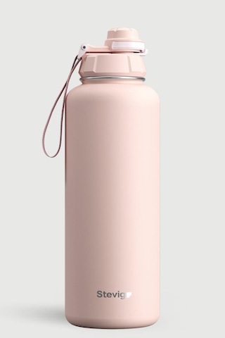 Stevig 1 Hand Leak-proof Sızdırmaz Çelik Termos 1500 Ml Icy Pink St-255 Pembe