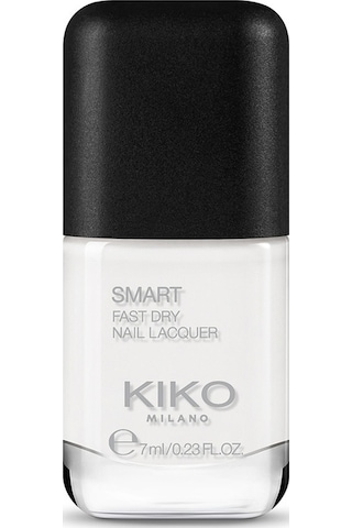 Kiko Smart Nail Lacquer Oje 101 White French