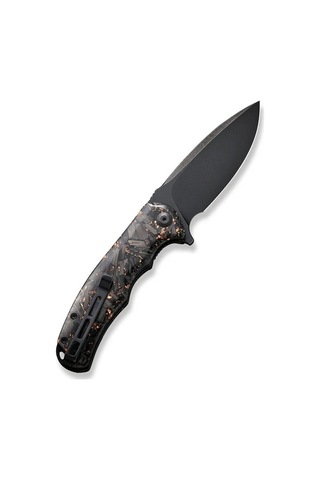Civivi Praxis Flipper Knife Carbon Fiber & Resin Handle Kamp Çakı Çok Renkli