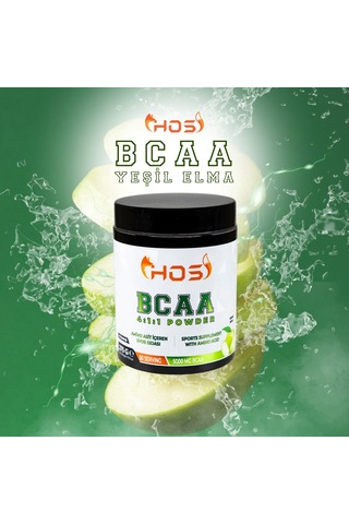 Hos Bcaa Yeşil Elma Amino Asit İçeren Spor Gıdası 275 G