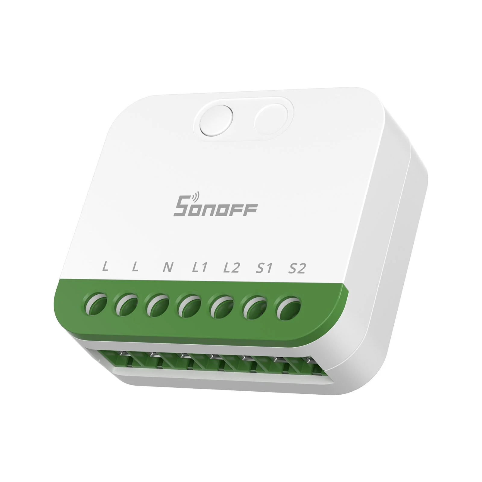 Mini-2gs Duo Matter 2 Kanallı Akıllı Röle Zigbee