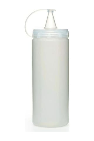 Şeffaf Kapaklı Sızdırmaz Yağlık Sosluk Şişesi Plastik Yağdanlık 400 Ml. Ap-9028 5047 Çok Renkli