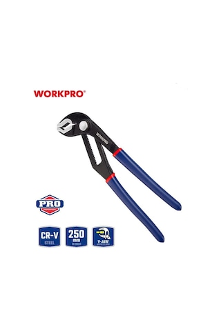 Wp231087 Profesyonel Ayarlı Düğmeli Fort Pense, 250mm, Cr-v Çelik, Kauçuk Saplı Genel