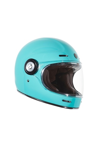 Torc T-1 Kapalı Motosiklet Kaskı Turkuaz