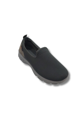 Tarzbu Kadın Esnek Örme Triko Slip-on Spor Ayakkabı - Hafif Ve Rahat Günlük Yürüyüş Ayakkabısı Tarzdı18 GRİ