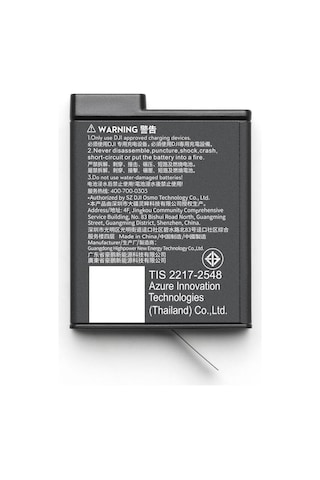 Osmo Action Extreme Battery Plus 1950 Mah Siyah