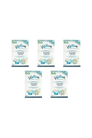 Wellnax Dolap ve Çekmece Kokusu Akdeniz Esintisi Kesesi 5 x 21 G
