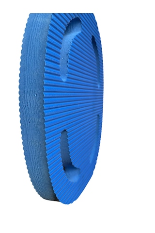 Yüzme Tahtası Mavi Oval 39x31x4 Cm Kalınlık Mavi