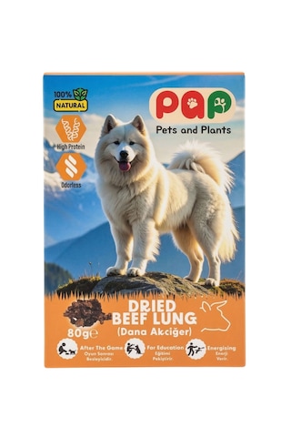Pets And Plants Pap Dana Akciğer Sakat Et 80 G