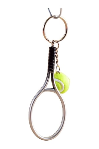 Schulzz Keysport Ultra Realistik Tenis Metal Anahtarlık