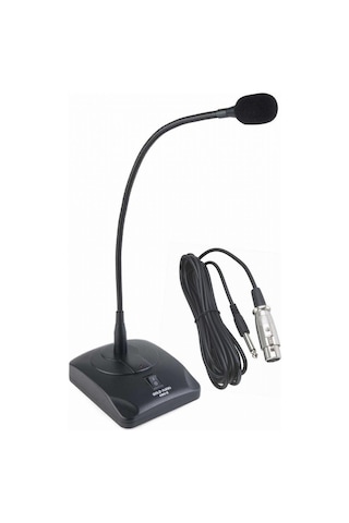 Gold Audio Gm-818 Kürsü Mikrofonu Işıklı Ding Donglu