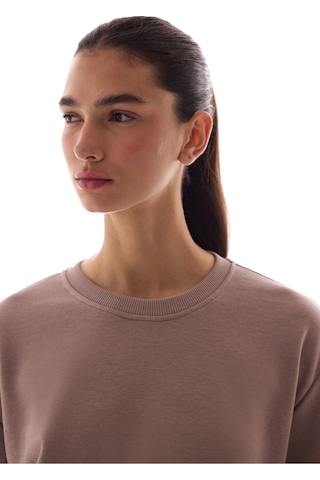 Penti Bej Bisiklet Yaka Regular Kesim Pamuklu Sweatshirt