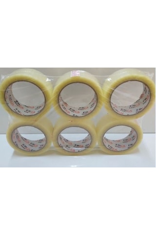 Şeffaf Koli Bandı 36Mm X 80 Metre Hotmelt