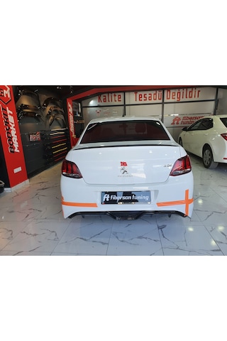 Peugeot 301 ( 2012-17) Arka Tampon Eki--fibersan Tuning