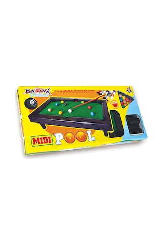 040 Midi Pool Ort.boy Bilardo Oyunu