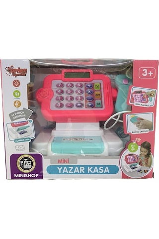 Sesli Ve Işıklı Dokunmatik Yazarkasa Kız Çocuk Oyuncağı