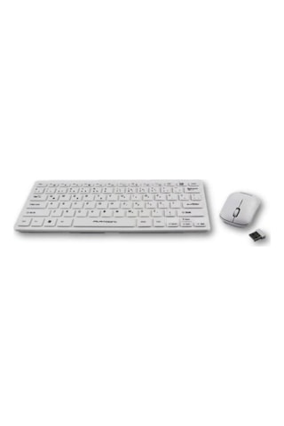 Platoon PL-395 Mini Kablosuz Q Klavye Mouse Set