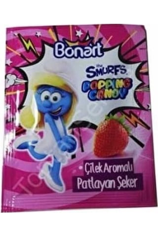 4gr Patlayan Şeker Çilekli 40 Adet