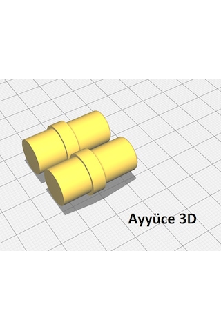 Ayyüce 3d, Ford Focus Mk3 Bagaj Pandizot Pimleri, 2x, Siyah