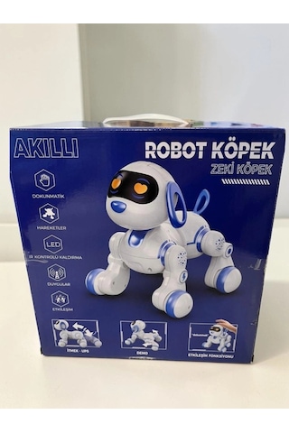 6601 Uzk Kumandalı Dans Edebilen Robot Köpek Çok Renkli