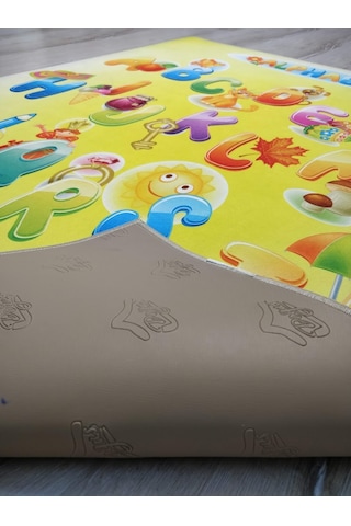 Doğuş 3Boyutlu Halı 3D-916Abc Harfli Alfabe 140X200 Cm Çocuk Halı Çok Renkli