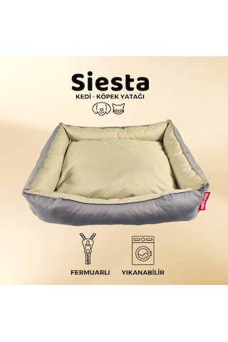 Xpermate Yuvi Tüy Tutmayan Su İtici Köpek Kedi Yatağı Fermuarlı 80 x 100 CM