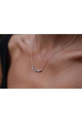 Reis T1455 Queen Feraye Kolye Pembe Altın