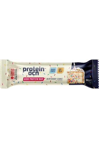 Proteinocean Birthday Cake Protein Bar 50g 2 Adet