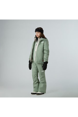 The North Face G Freedom Insulated Pant Kız Çocuk Kayak Pantolonu-30501 Açık Yeşil