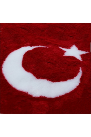 Torpido Pandizot Üstü Peluş Türk Bayrağı - Peluş Bayrak