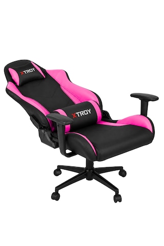 Hector Model 180 Yatan, Kumaş Oyuncu Koltuğu Pembe