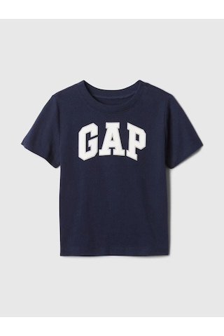 Erkek Bebek Gap Logo T-shirt Lacivert-5971 Lacivert