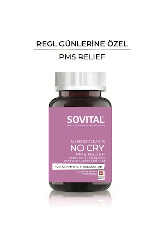 Sovital No Cry Regl Dönemine Özel 48 Kapsül