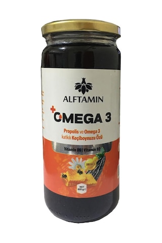 Alftamin Propolis Ve Omega 3 Katkılı Keçiboynuzu Özü 620 G
