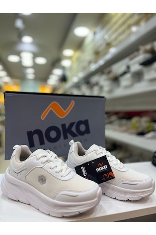 Noka Unisex Spor Ayakkabı Beyaz