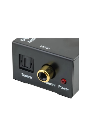 Dijital Optik Coaxial To Analog Dönüştürücü Adaptör