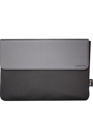 Lenyes Lb503 Darbe Emici Su Geçirmez Pu Cordura Kumaş 13-14 İnç Laptop Çantası Siyah Siyah
