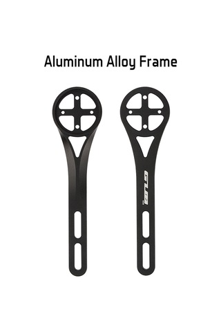 Youtek Alüminyum Bisiklet Bilgisayar Tutucu, Garmin/bryton/wahoo/cateye Uyumlu, Spor Kamera Adaptörlü, 144x38mm, 39g Çok Renkli