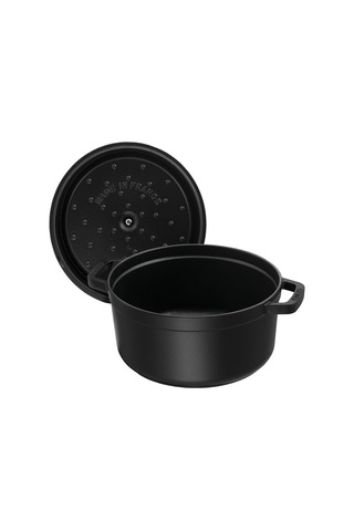 Staub Dökme Demir Kızartma Tavası/güveç, Yuvarlak 16 Cm, 1,2 L, Siyah Sku: Smg8690010585356 Açık