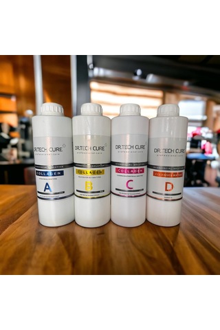 Dr.Tech Cure Prime Hydra Facial Solüsyon Seti 4 x 1 L