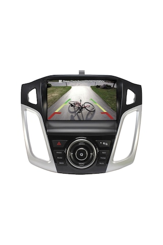 Ford Focus 3 - 4 - Araç Multimedya Ekran - 4gb 64gb - Tuşlu - Black - 2011 - 2019 - 9 Inch - Myway - Red