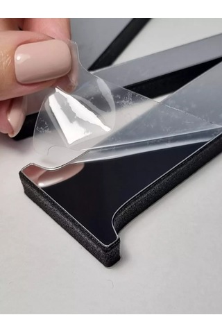 Be At Sweet Home Elena Duvar İç Dekorasyon Aynalı Çıkartması 174226632 Gümüş