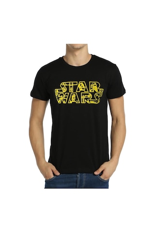Bant Giyim - Star Wars Siyah Erkek T-Shirt Tişört