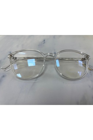 Revival Re182 C003 51 Small Unisex Mavi Işık Korumalı Ekran Gözlüğü Şeffaf