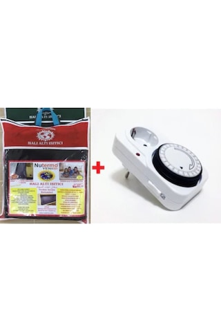 Halı Altı Isıtıcı Keçeli Nutermo + Zaman Ayarlı Priz