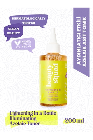 Cosmed Beauty Squad Aydınlatıcı Etkili Azelaic Tonik 200 ML