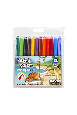 Nova Color Keçeli Kalem 12'li