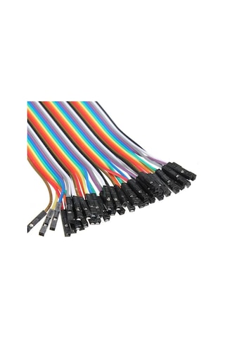 Dişi Dişi Jumper Kablo 40 Adet 20 Cm 2.54 Mm Arduino Rodevino